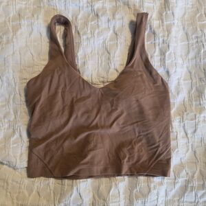 Tan Lululemon Align Tank
